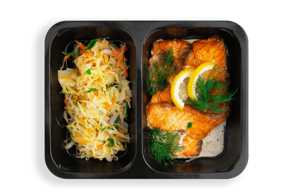 Dieta vege plus fish, dieta wegetariańska z rybami w pudełku